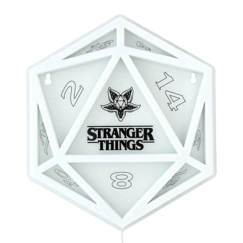 Stranger Things D20 LED Neon Light 24cm, UK version