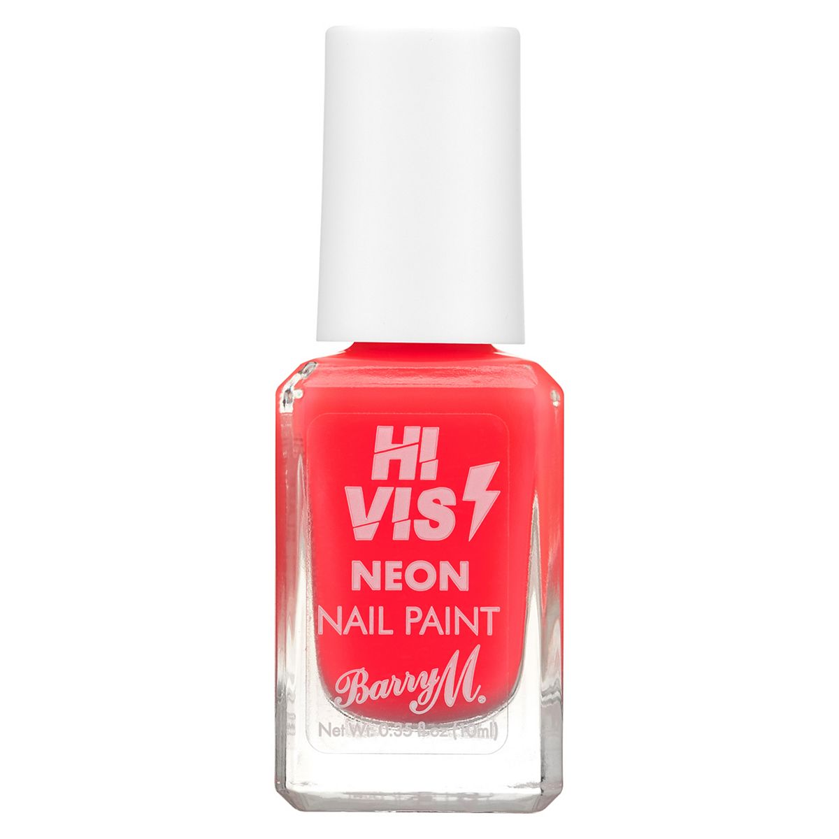 Hi Vis Neon Nail Paint Coral Blaze GOODS Boots   