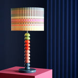 Margo Selby Buster Bobbin multicoloured table lamp, imported from the UK