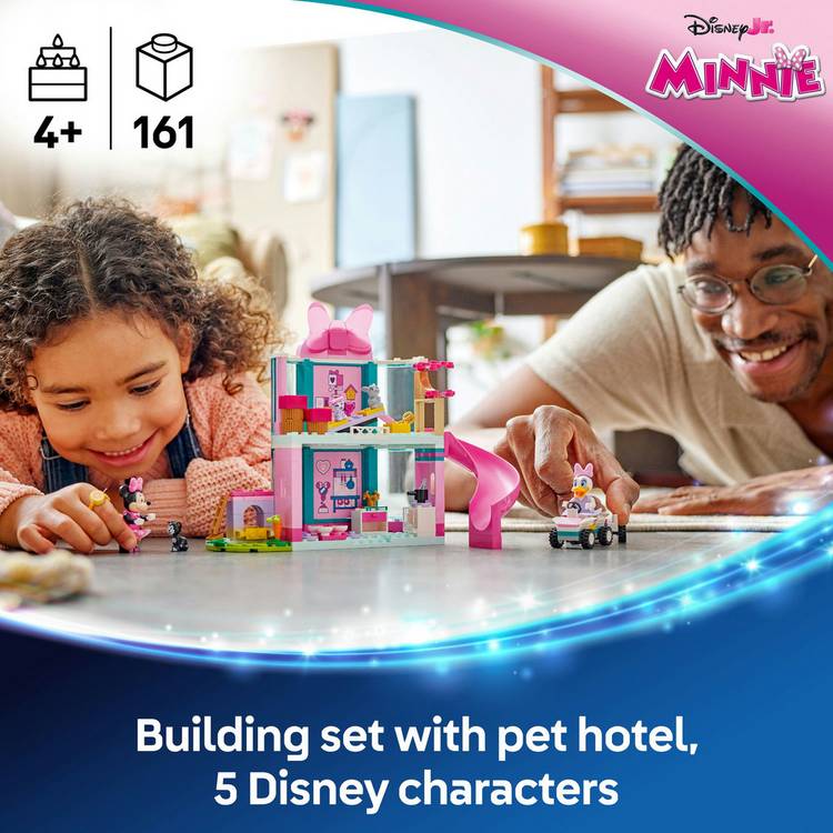 LEGO Disney Minnie's Pet Hotel building toy 161-piece set (British brand)
