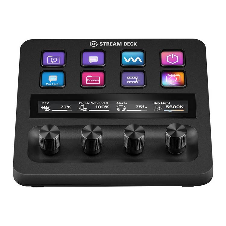 Elgato Stream Deck Plus stream controller black - British product