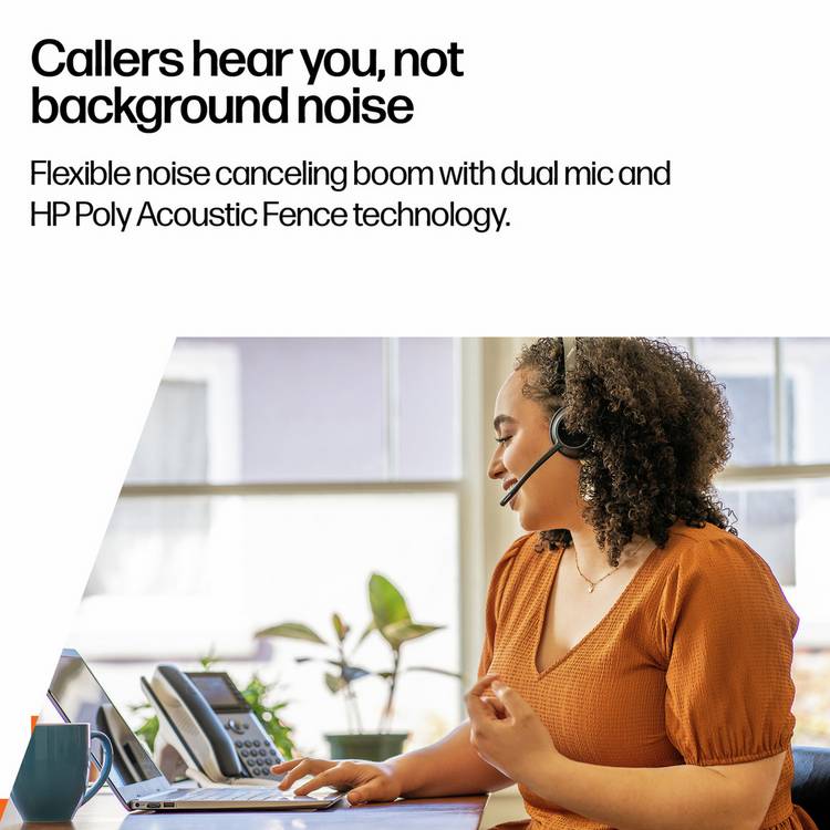 HP Poly Voyager 4320 wireless headset (British brand)
