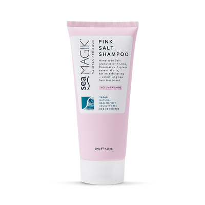 Holland & Barrett Sea Magik Pink Salt Shampoo Natural Volumising Formula 200g- Buy online at McGrocer