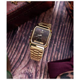 Casio classic watch brown dial dual display, UK version