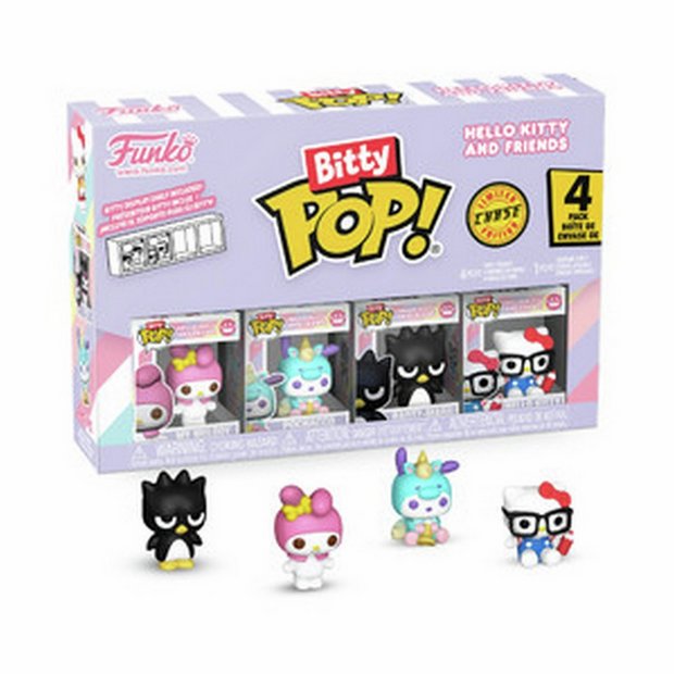 Funko Bitty POP! Sanrio 4-pack figures, UK version