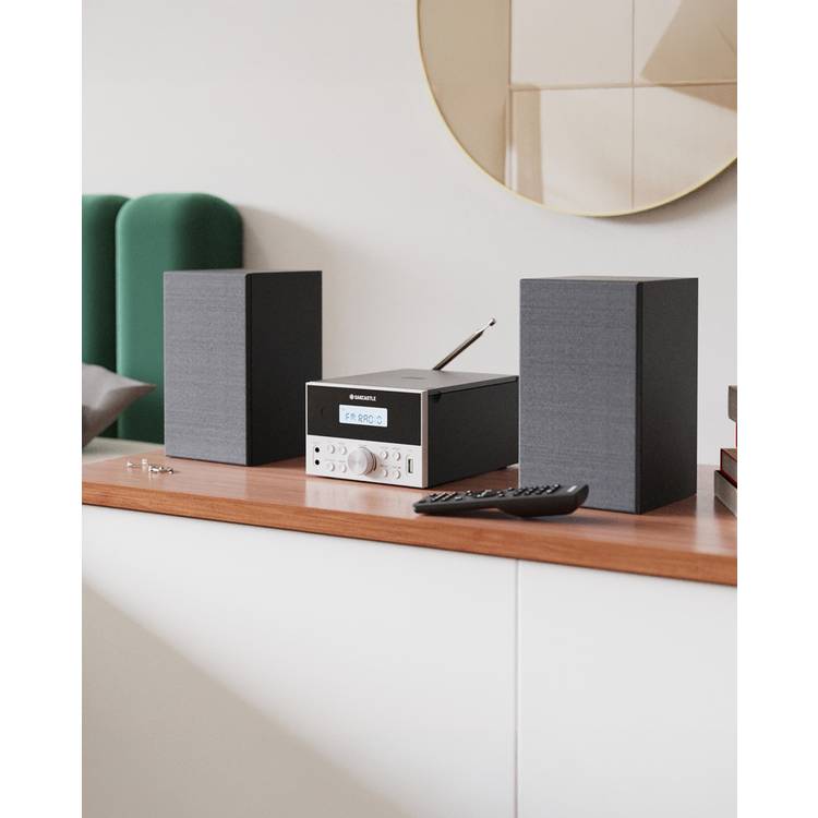 Oakcastle HI-FI 150 CD player with Bluetooth black (British brand)