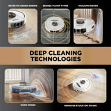 Shark Powerdetect Never Touch Pro robot vacuum cleaner, UK version