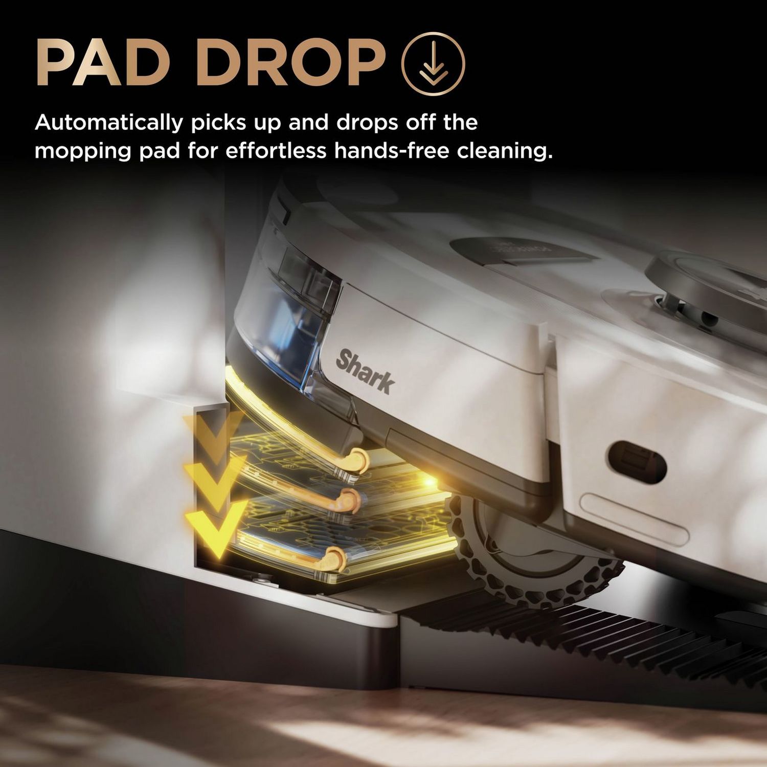 Shark Powerdetect Never Touch Pro robot vacuum cleaner, UK version
