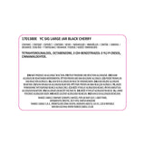 Yankee Black Cherry large scented candle with 80 hour burn time, imported from the UK