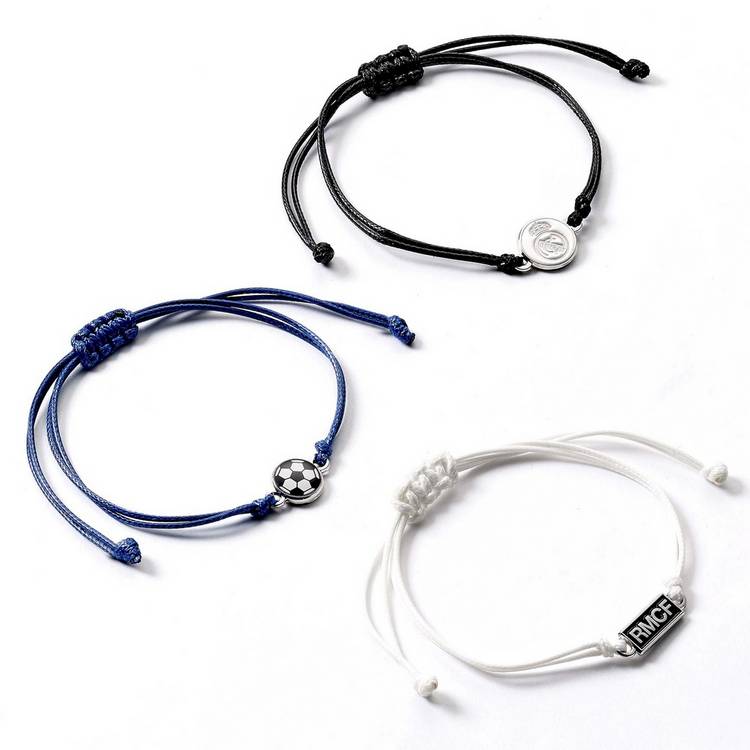 Real Madrid FC bracelet set 3-piece - British product
