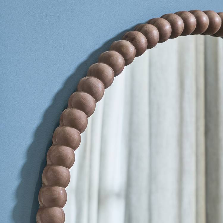Habitat Brown Bobble Arch Mirror 101x76cm - British product