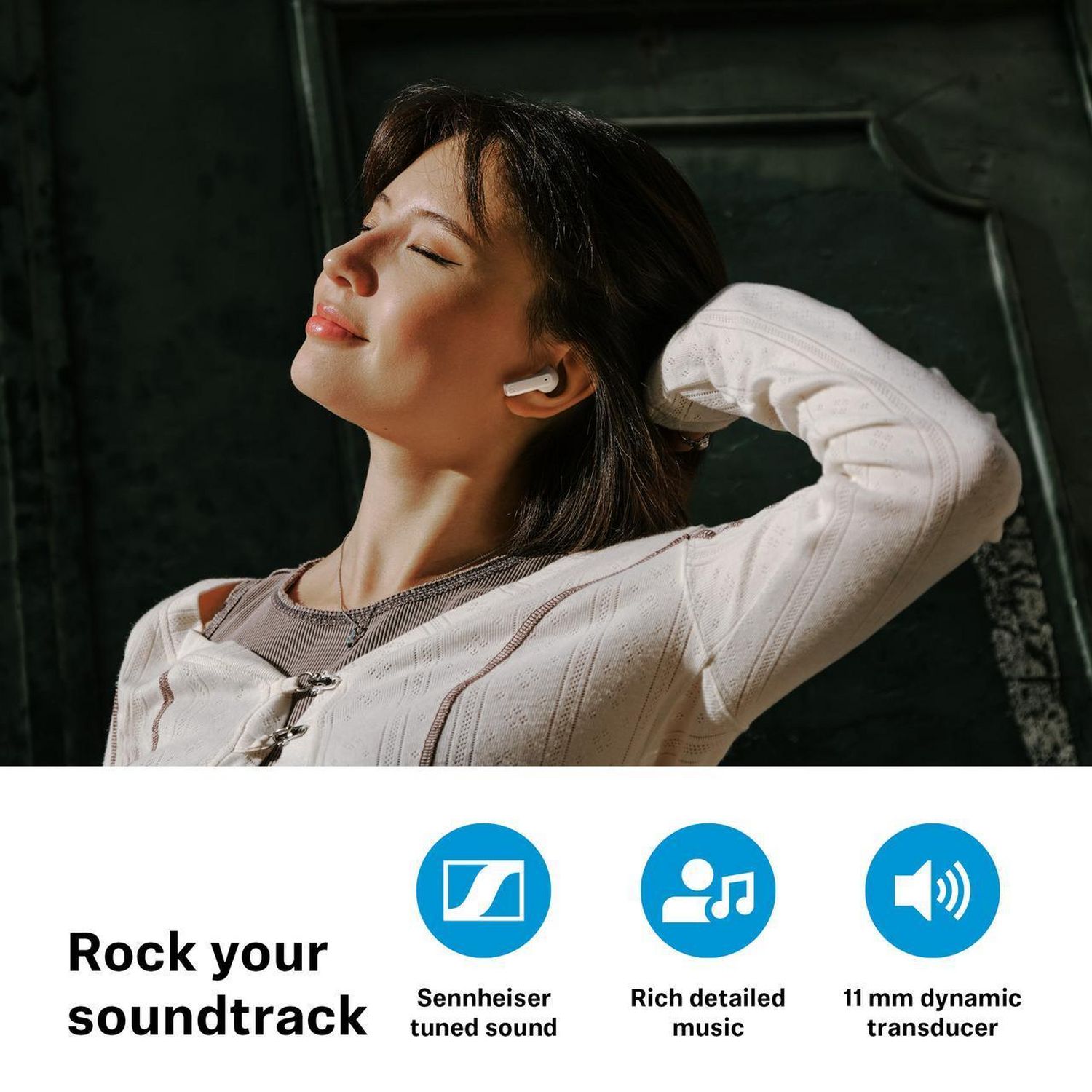Sennheiser ACCENTUM Open true wireless earbuds pink (British brand)