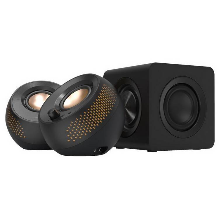 Creative Pebble X Plus speakers with subwoofer black, UK version