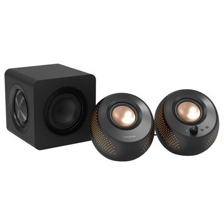 Creative Pebble X Plus speakers with subwoofer black, UK version