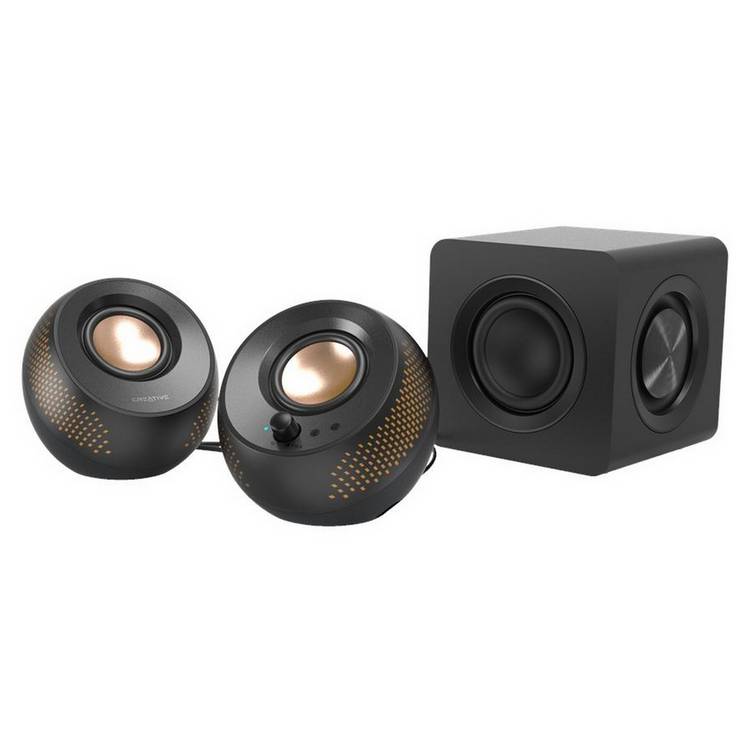 Creative Pebble X Plus speakers with subwoofer black, UK version