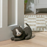 Argos Home cat door stop herringbone coat, imported from the UK