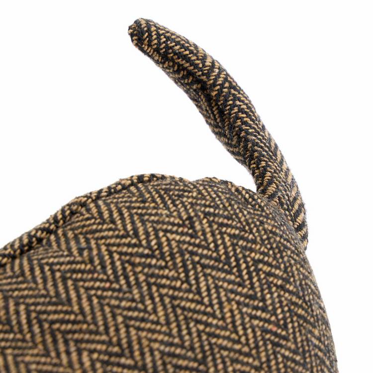 Argos Home cat door stop herringbone coat, imported from the UK