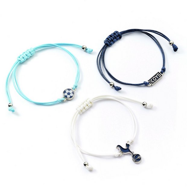 Tottenham Hotspur FC friendship bracelet set 3-piece 18cm - British product
