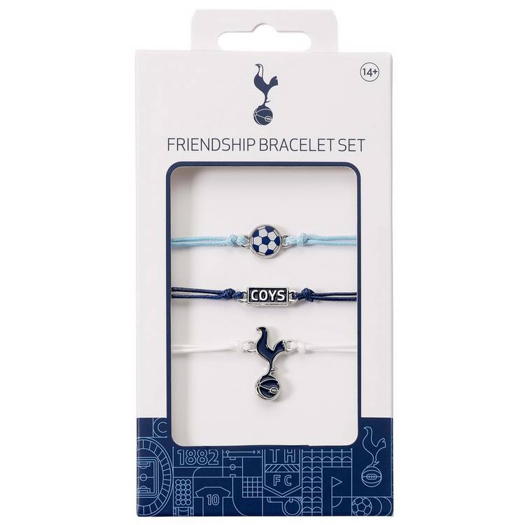 Tottenham Hotspur FC friendship bracelet set 3-piece 18cm - British product