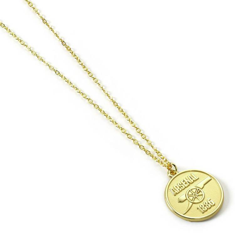 Revere Arsenal FC gold-tone pendant necklace, imported from the UK