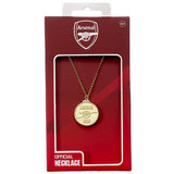 Revere Arsenal FC gold-tone pendant necklace, imported from the UK