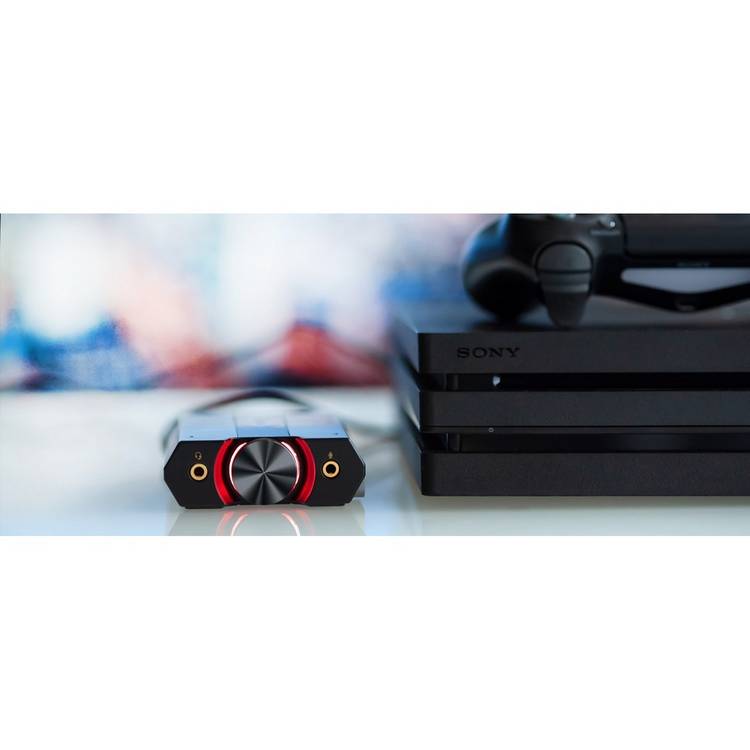 Creative external gaming DAC amp X G6 (British brand)