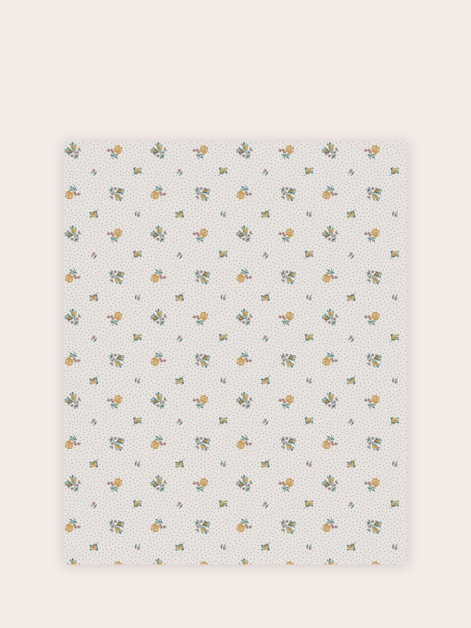 Laura Ashley wallpaper sample Claudia's Friend A4, imported from the UK