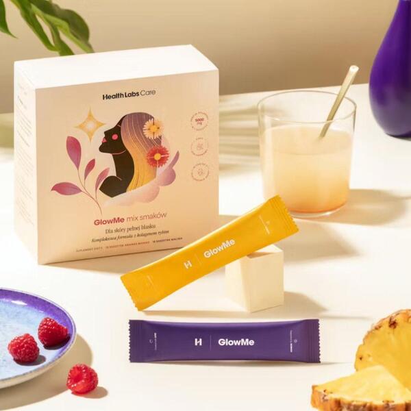 HealthLabs Care GlowMe MIX collagen drink 30 sachets - British product
