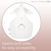 Stylpro beauty storage pod with crystal-clear cover, imported from the UK