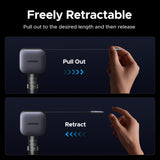 UGREEN 90W car charger with retractable USB-C cable (British brand)