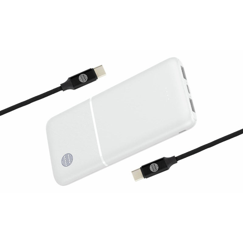 Our Pure Planet 10000mAh power bank with USB-C cable - British product