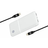 Our Pure Planet 10000mAh power bank with USB-C cable - British product
