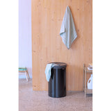 Brabantia black laundry bin 60L, imported from the UK