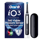 Oral-B iO3 Matt Black electric toothbrush (British brand)