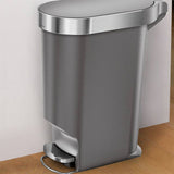 Simplehuman slim pedal bin grey 40 litre (British brand)