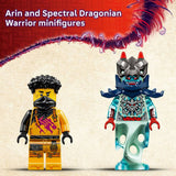 LEGO NINJAGO Arin's Spinjitzu Battle Mech building set - British product