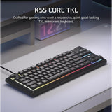 Corsair K55 CORE TKL gaming keyboard, imported from the UK
