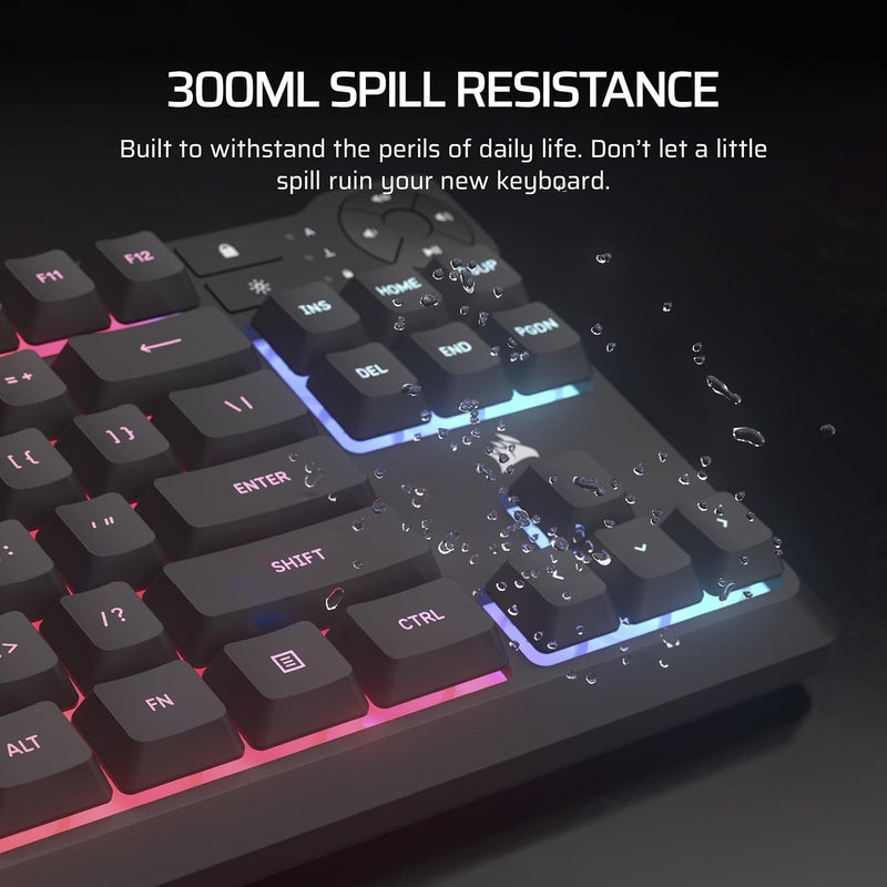 Corsair K55 CORE TKL gaming keyboard, imported from the UK
