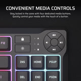 Corsair K55 CORE TKL gaming keyboard, imported from the UK