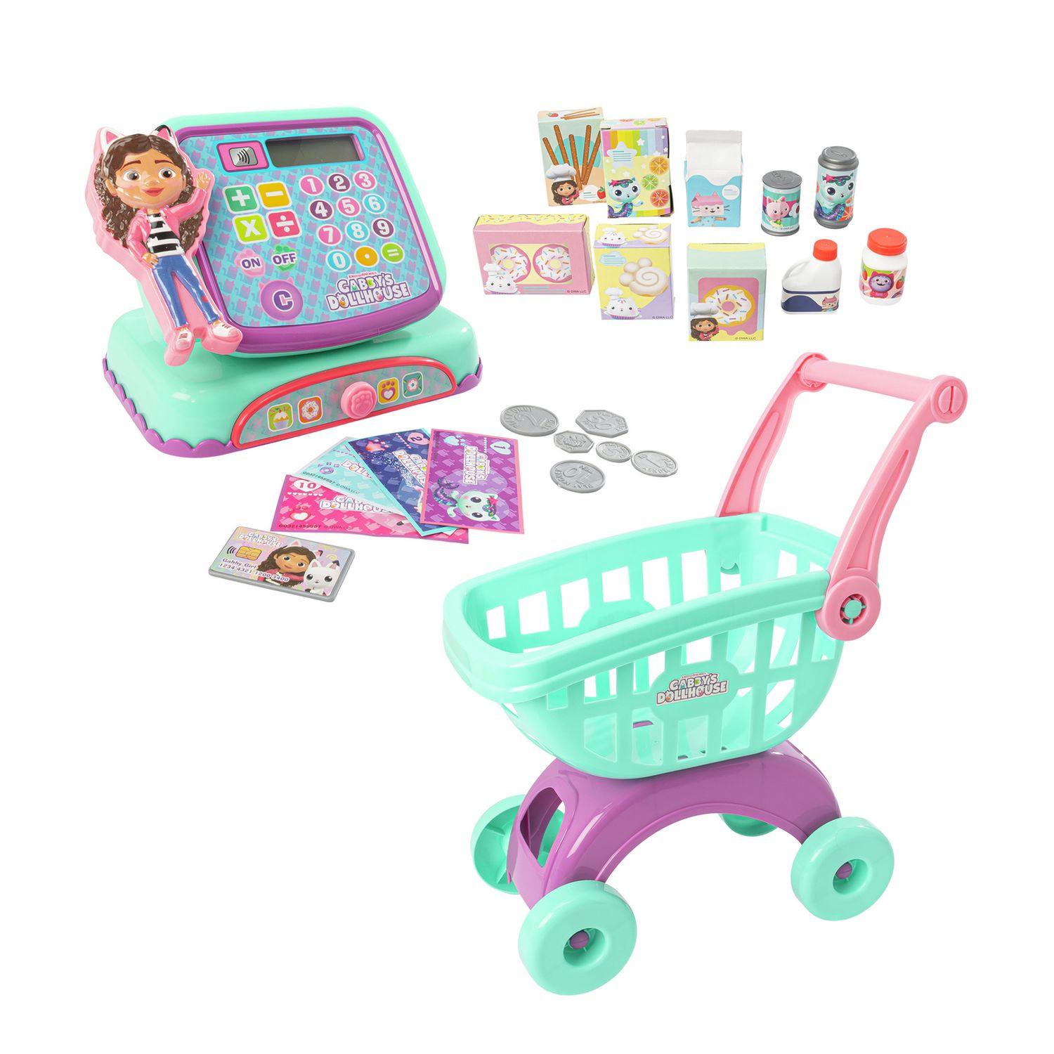 Gabby's Dollhouse shop role play set - British product
