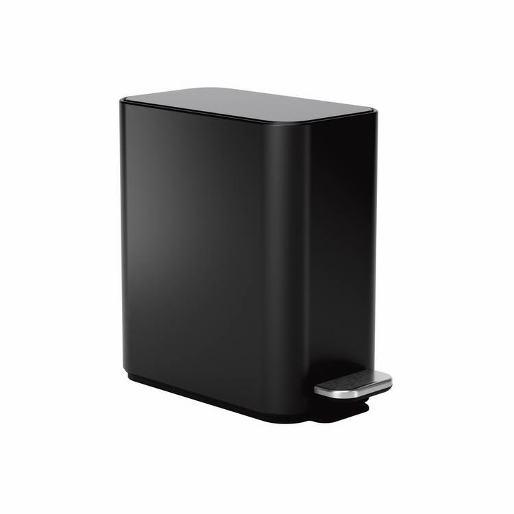 Simplehuman 5L slim bathroom pedal bin black, UK version