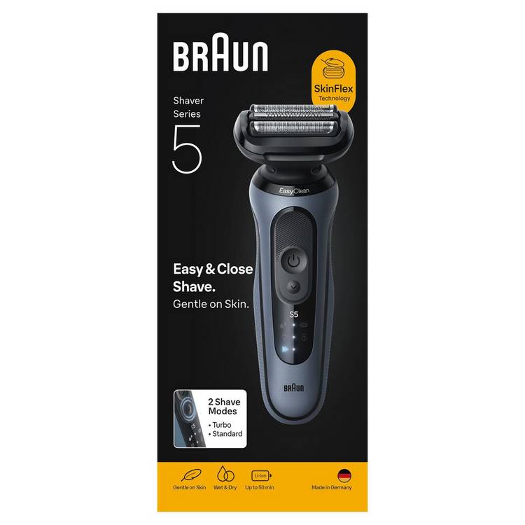 Braun Series 5 electric shaver - British product