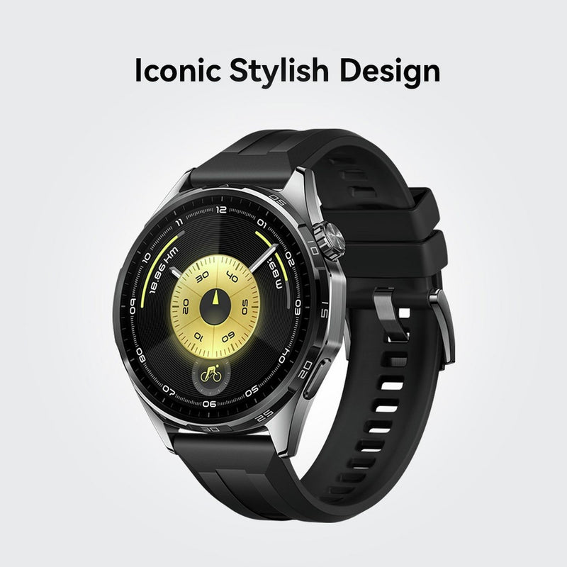 HUAWEI Watch GT6 46mm GPS smart watch black, imported from the UK