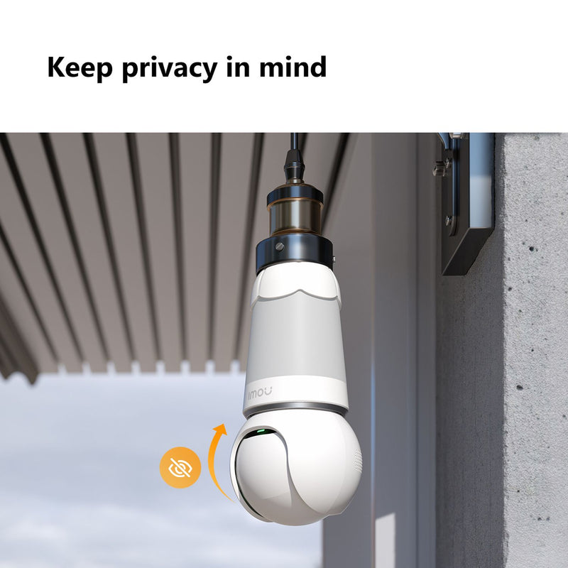 Imou Bulb 2K outdoor camera system - British product