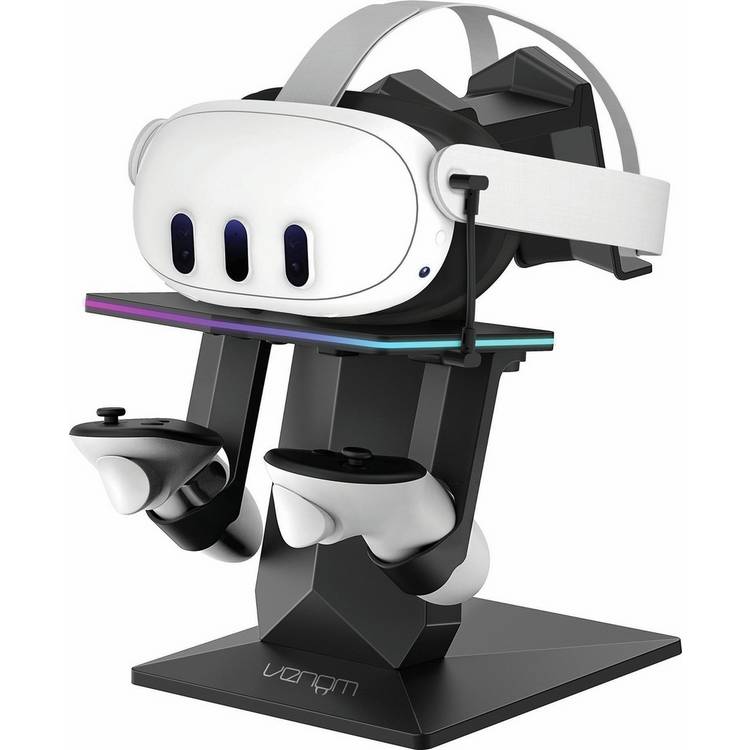 Venom LED docking station for Meta Quest headsets (British brand)