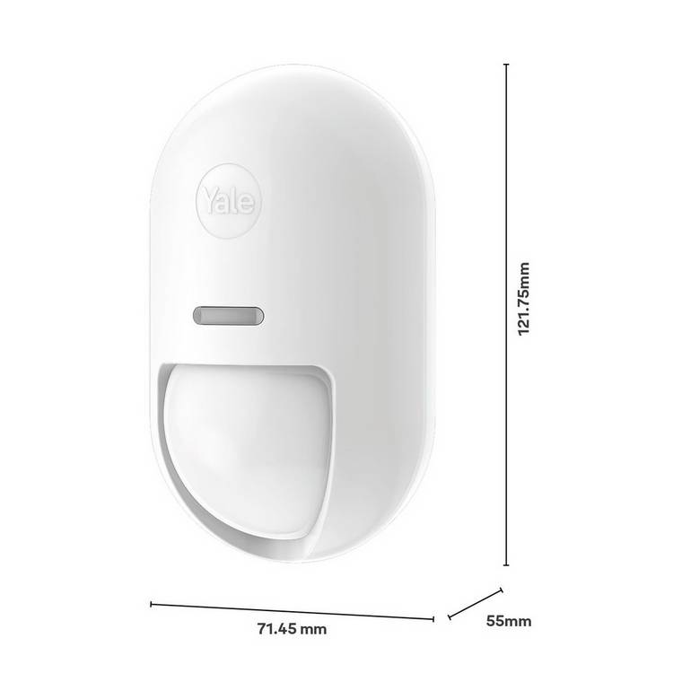 Yale Indoor Motion Sensor White - British product