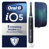 Oral-B electric toothbrush iO5 Special Edition Matt Black, imported from the UK