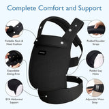 Momcozy Air Mesh baby carrier black (British brand)