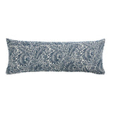 Argos Home navy floral lumbar cushion 80x30cm - British product