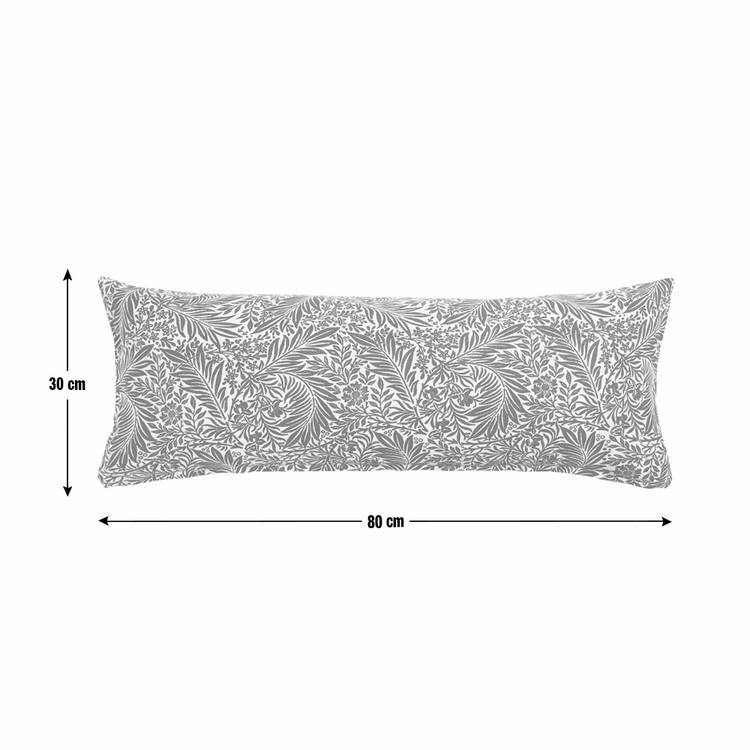 Argos Home navy floral lumbar cushion 80x30cm - British product